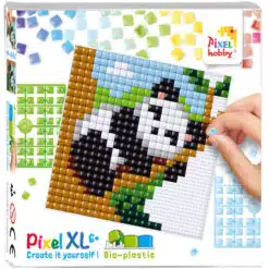 XL Pixel Mosaik - Panda