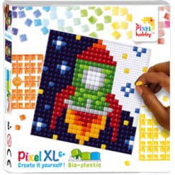 XL Pixel Mosaik - Rakete
