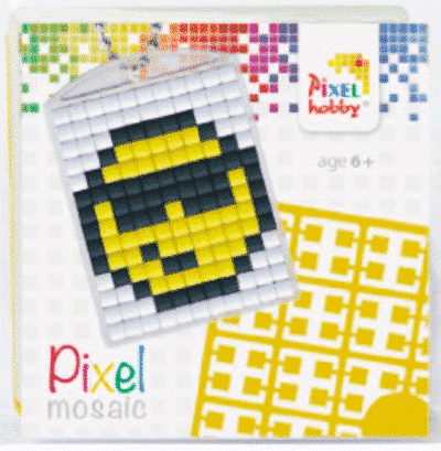 Pixelhobby Schluesselanhaenger Smiley