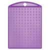 Pixel-Schlüsselanhänger-Medaillon-Violett