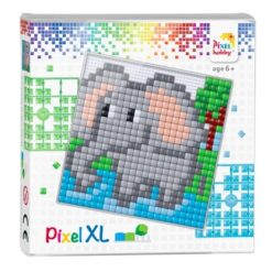 XL Pixel Set Elefant