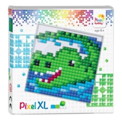 XL Pixel Set Krokodil
