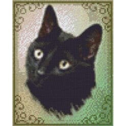 Pixel Vorlage Katze