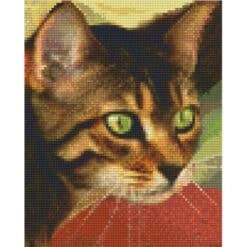 Pixel Vorlage Katze
