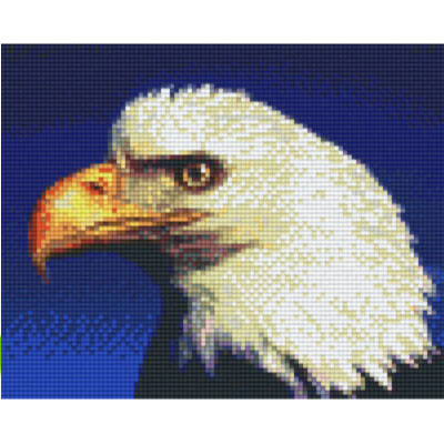 Pixelvorlage Adler