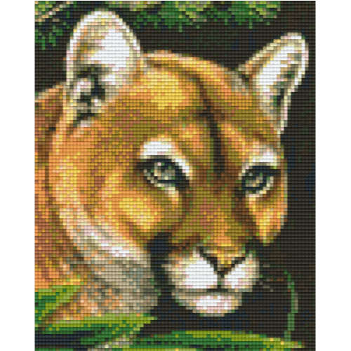 Pixel Vorlage Puma