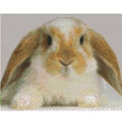 Pixelvorlage Hase