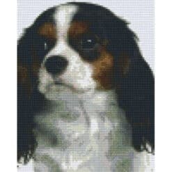 Pixel Vorlage Hund
