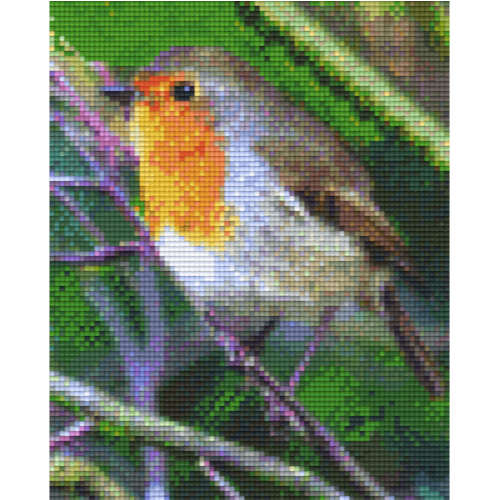Pixelvorlage Vogel