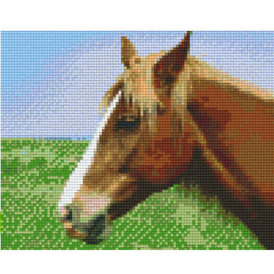 Pixelvorlage Pferd