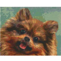 Pixel Vorlage Hund