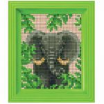 Pixelhobby Bild Elefant