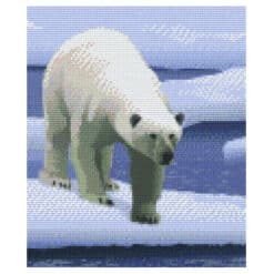 Pixelhobby Vorlage Eisbär