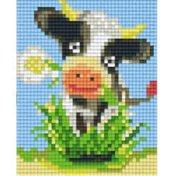 Gratis Vorlage Pixeln Kuh