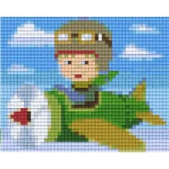 Pixel Vorlage Pilot