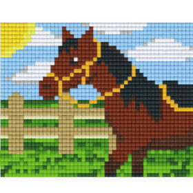Gratis Vorlage Pixeln Pferd