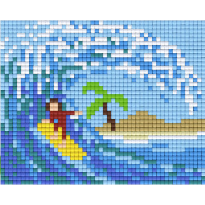 Pixelhobby Vorlage Surfer