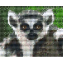 Pixelvorlage Affe