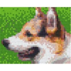 Pixelvorlage Hund