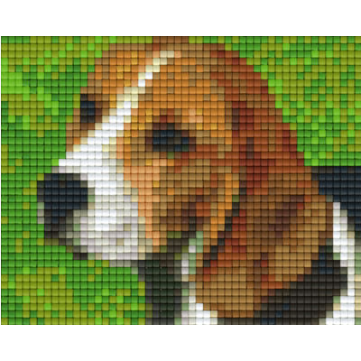Pixelvorlage Hund