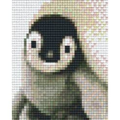 Pixelvorlage Pinguin