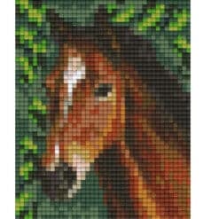 Pixelvorlage Pferd