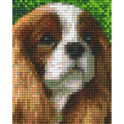 Pixelvorlage Hund
