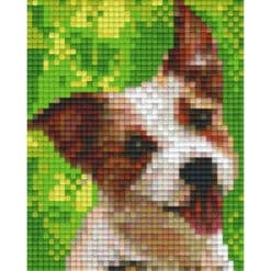 Pixelvorlage Hund