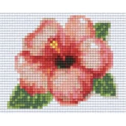 Pixelvorlage Blume