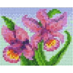 Pixelvorlage Lilie