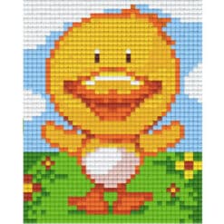Gratis Vorlage Pixeln Küken