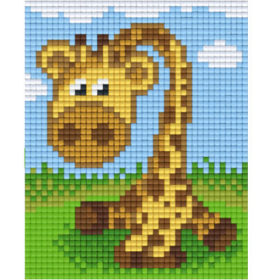 Gratis Vorlage Pixeln Giraffe