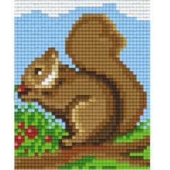 Gratis Vorlage Pixeln Eichhorn