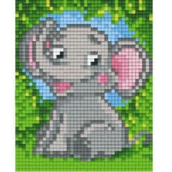 Gratis Vorlage Pixeln Elefant