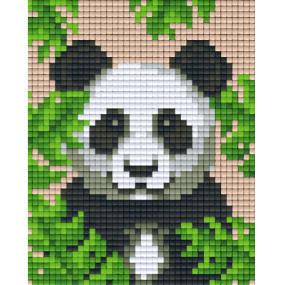 Gratis Pixel Vorlage Panda