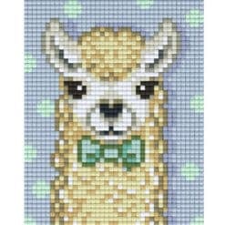 Gratis Pixel Vorlage Lama