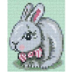 Gratis Vorlage Pixeln Hase