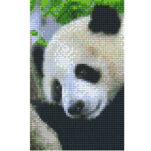 Gratis Pixel Vorlage Panda