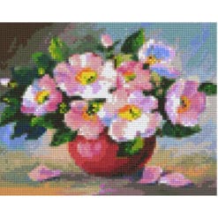 Pixelvorlage Blumen
