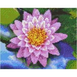 Pixel Vorlage Blumen