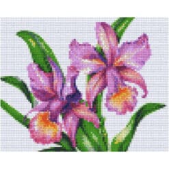 Pixelvorlage Blume