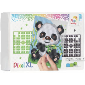 XL Pixel Bild Panda