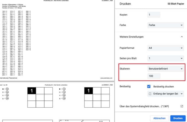 Pixelhobby Designer Software - Erstelle deine eigenen Pixelvorlagen