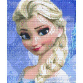 Frozen Eiskönigin Pixelbild