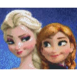 Frozen Eiskönigin Pixelbild