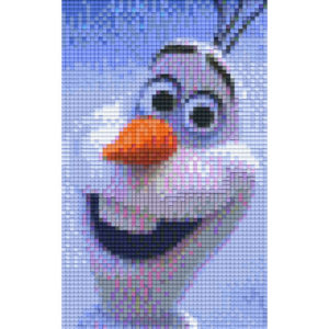 Frozen Olaf Pixelbild