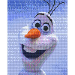 Frozen Olaf Pixelbild