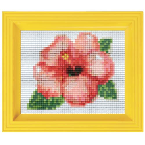 Pixel Geschenkset im Rahmen Blüte