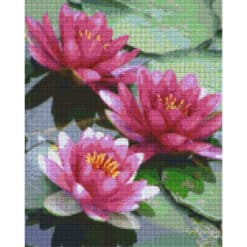 Pixelhobby Bild Blume 9 Bassiplatten