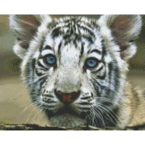 Pixel Hobby Bild Tiger 16 Platten